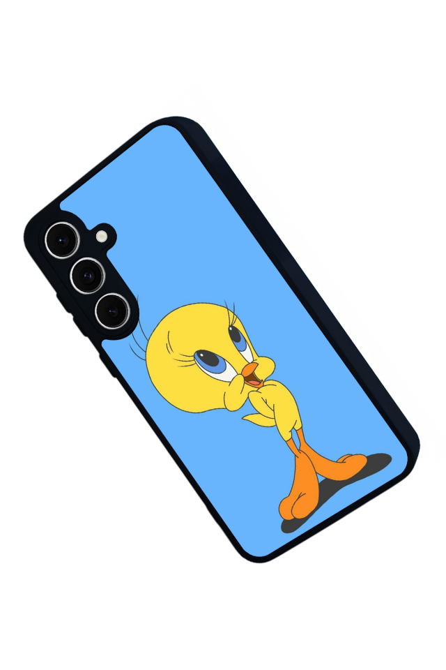 Samsung Galaxy A16 Uyumlu Tweety Tasarımlı Glossy Premium Kılıf