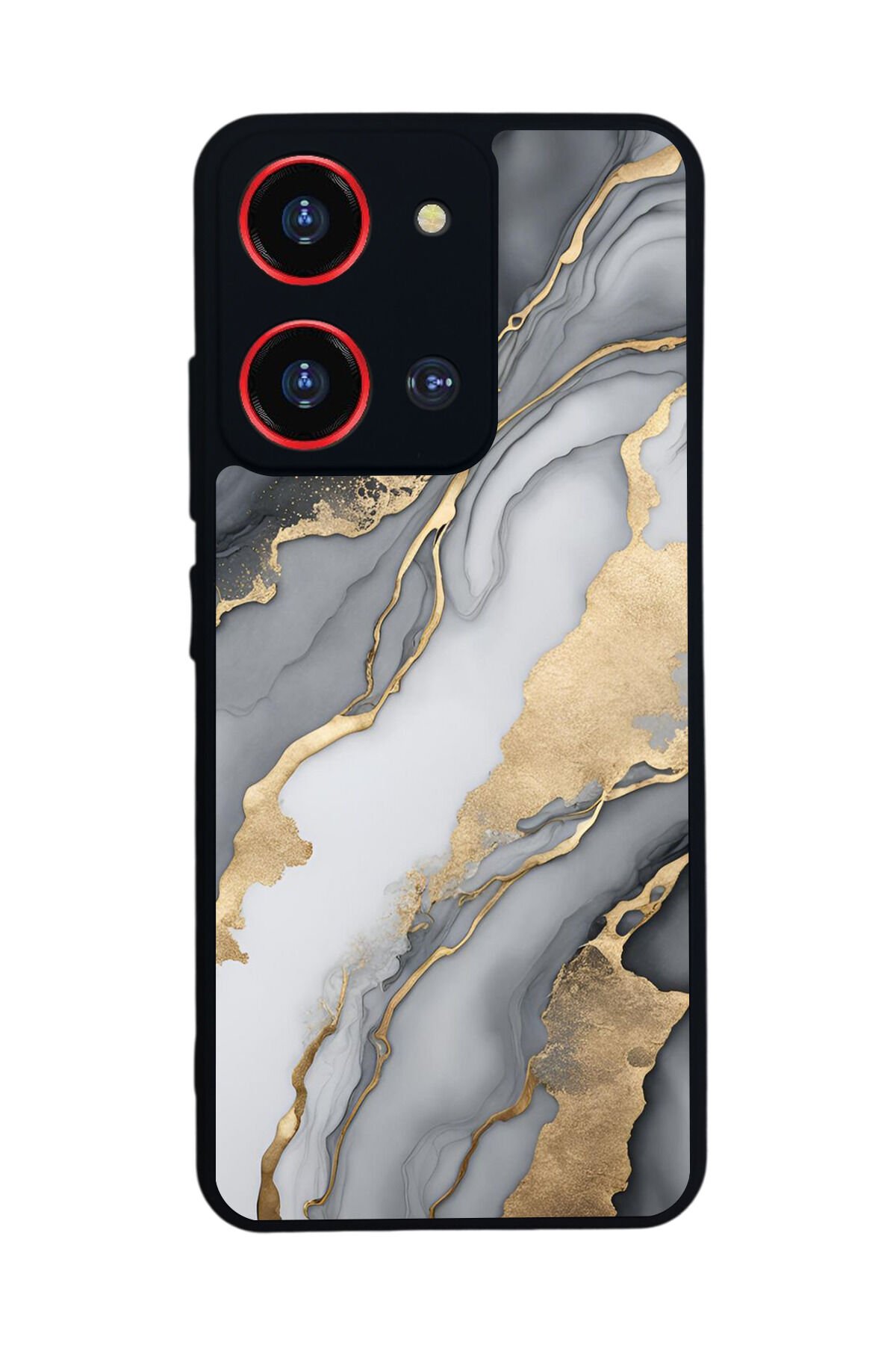Reeder S19 Max Pro S ZOOM Uyumlu Mermer Marble Tasarımlı Glossy Premium Kılıf