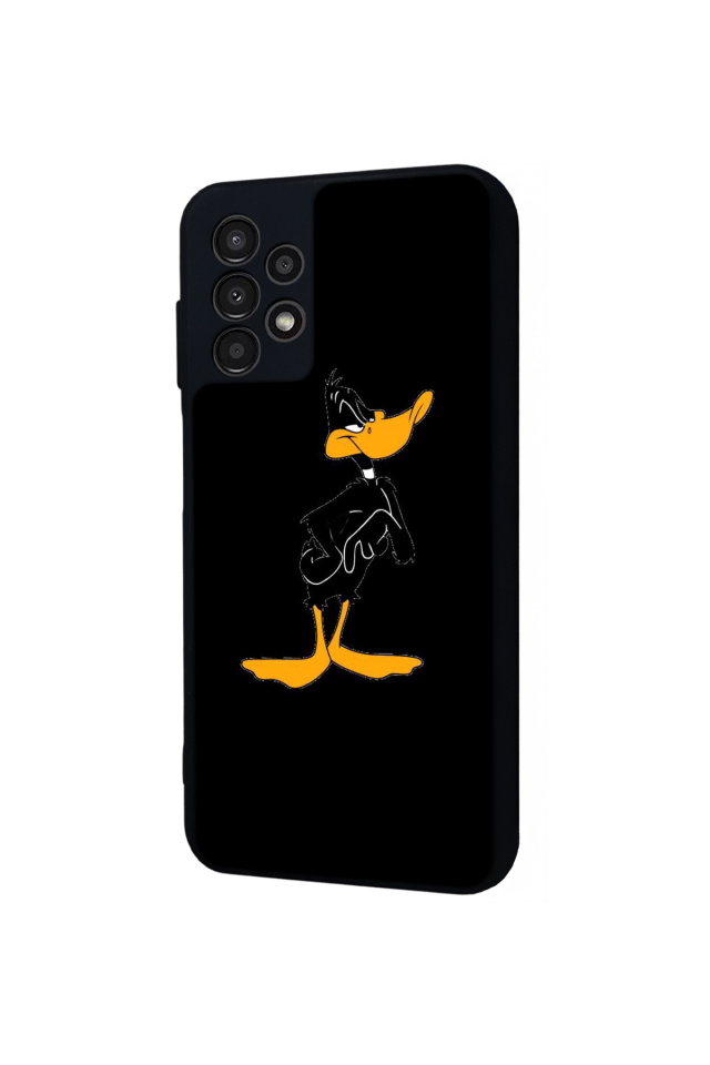 Samsung Galaxy A23 Uyumlu Daffy duck Tasarımlı Glossy Premium Kılıf