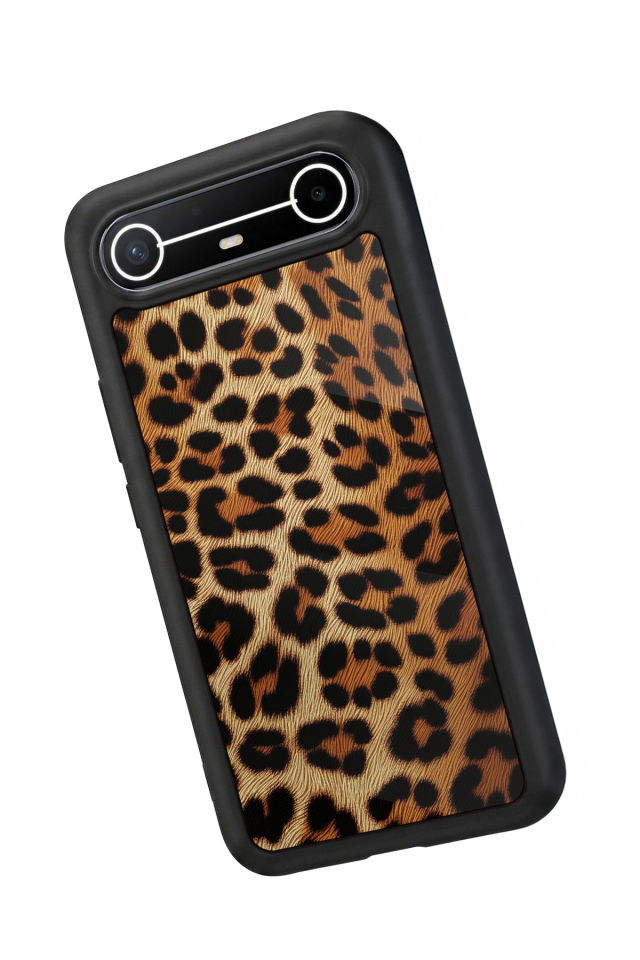 Tecno Spark Slim 5G Uyumlu Leopar Tasarımlı Glossy Premium Kılıf