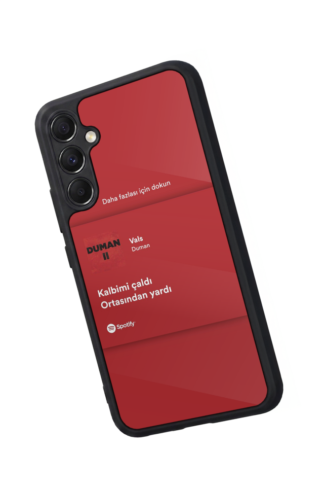 Samsung Galaxy A34 Uyumlu Sarki Sozleri Tasarımlı Glossy Premium Kılıf