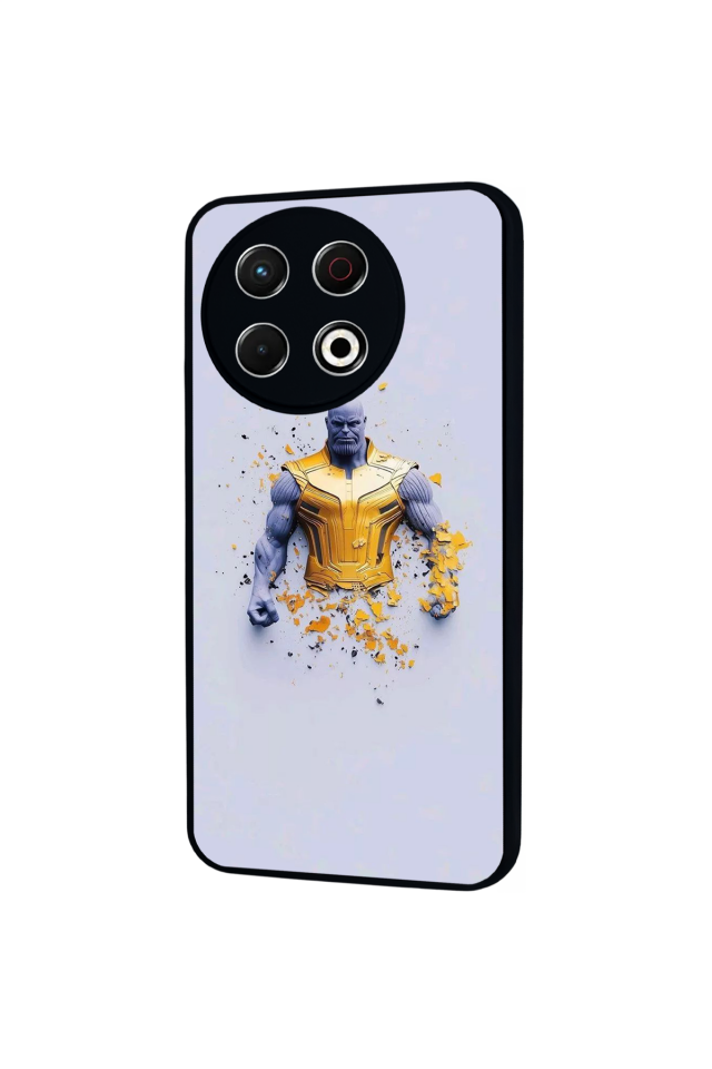Tecno Spark 30 Pro Uyumlu Thanos Tasarımlı Glossy Premium Kılıf
