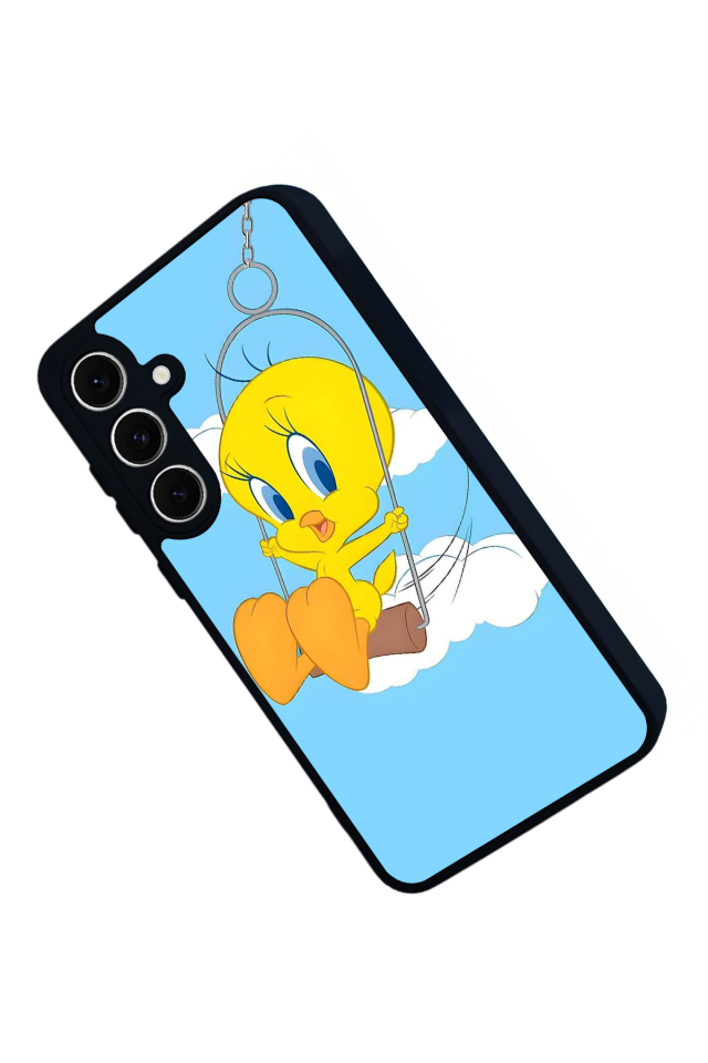 Samsung Galaxy A16 Uyumlu Tweety Tasarımlı Glossy Premium Kılıf