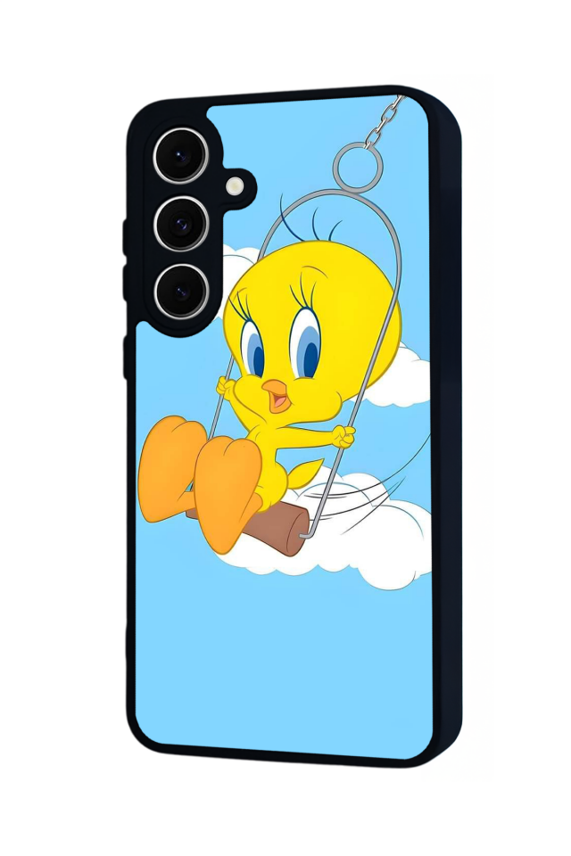 Samsung Galaxy A16 Uyumlu Tweety Tasarımlı Glossy Premium Kılıf