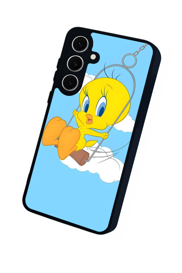 Samsung Galaxy A16 Uyumlu Tweety Tasarımlı Glossy Premium Kılıf