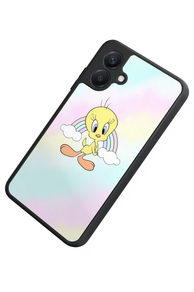 Samsung Galaxy A07 Uyumlu Tweety Tasarımlı Glossy Premium Kılıf