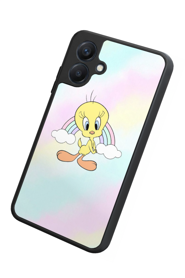 Samsung Galaxy A07 Uyumlu Tweety Tasarımlı Glossy Premium Kılıf