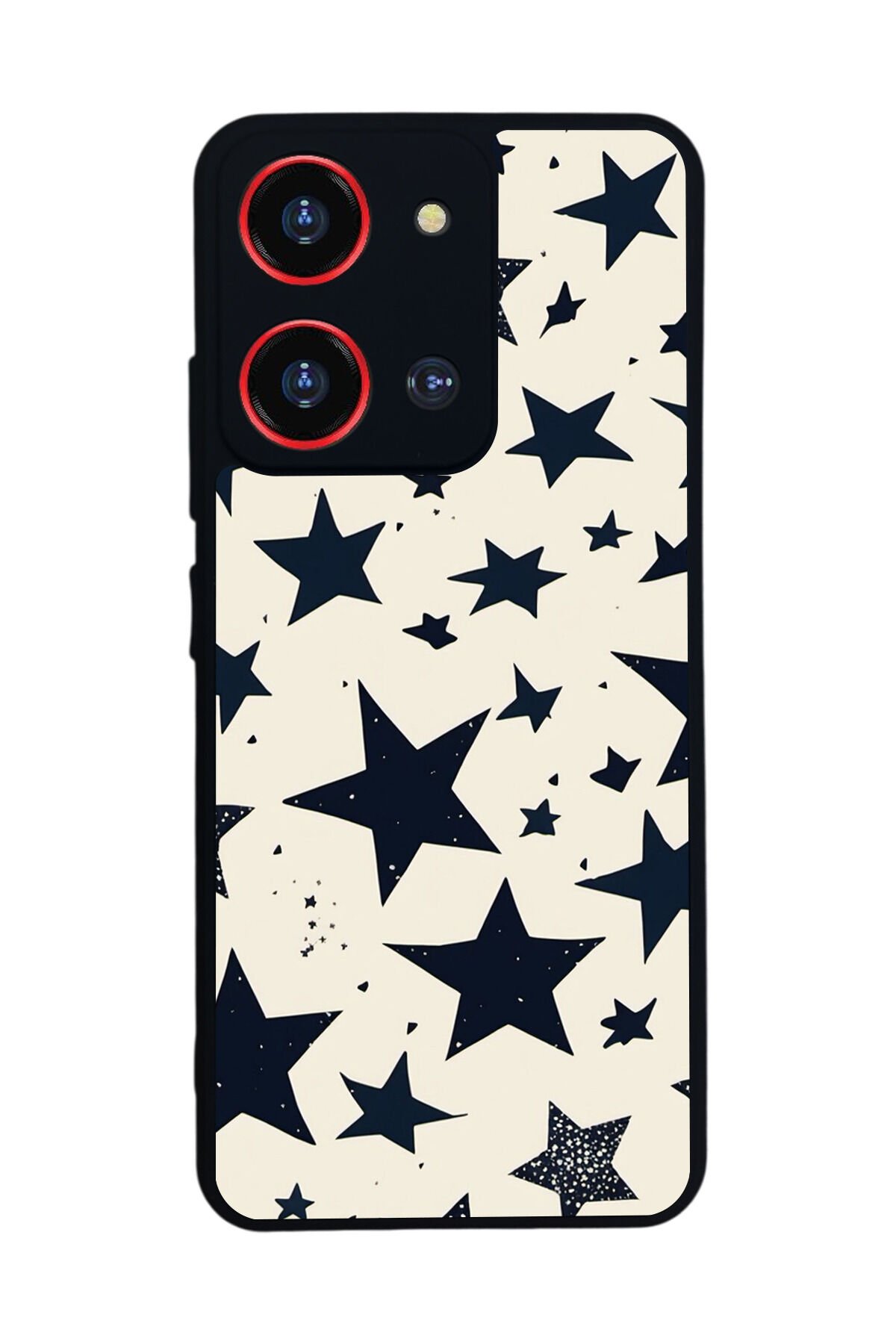 Reeder S19 Max Pro S 108MP Uyumlu Retro Yildizlar Tasarımlı Glossy Premium Kılıf