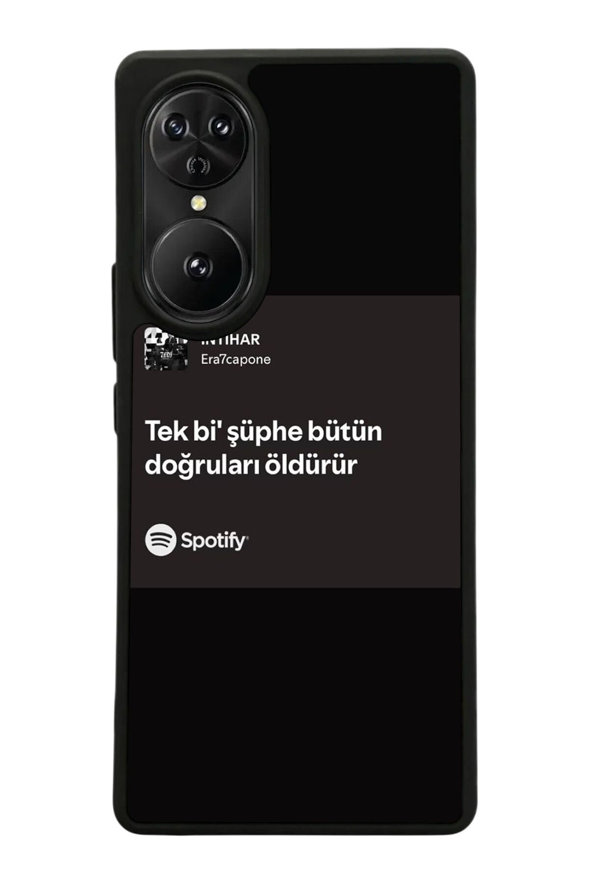 Reeder S19 Max Pro S EDGE Uyumlu Sarki Sozleri Tasarımlı Glossy Premium Kılıf