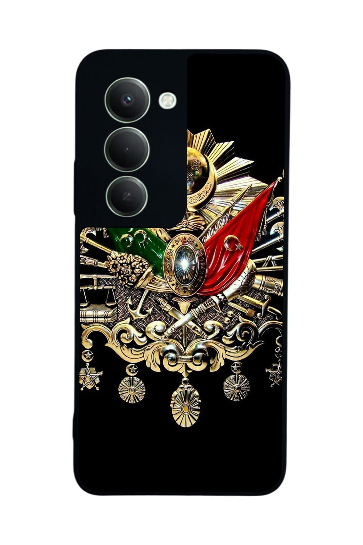 Xiaomi Redmi 15 5G Uyumlu Osmanli Tugrasi Tasarımlı Glossy Premium Kılıf