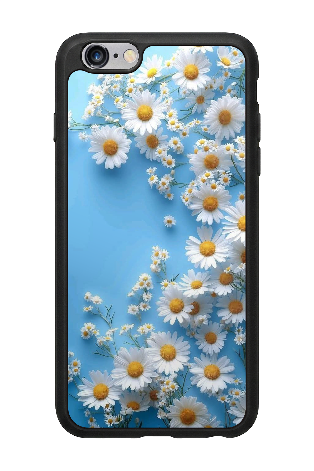 iPhone 6 Plus Uyumlu Cicek Tasarımlı Glossy Premium Kılıf