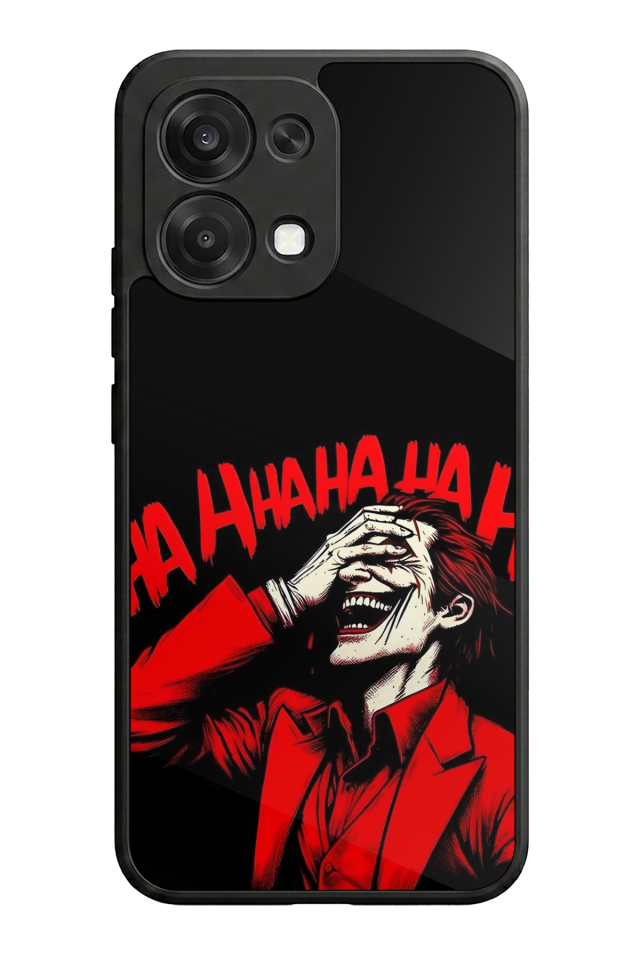 Oppo A6 Pro Uyumlu Joker Tasarımlı Glossy Premium Kılıf