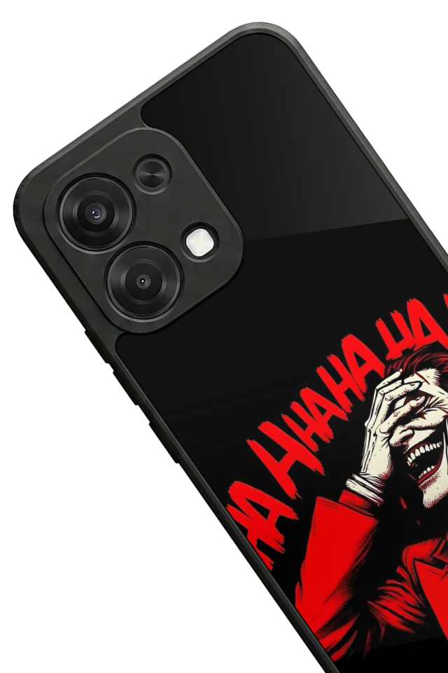 Oppo A6 Pro Uyumlu Joker Tasarımlı Glossy Premium Kılıf
