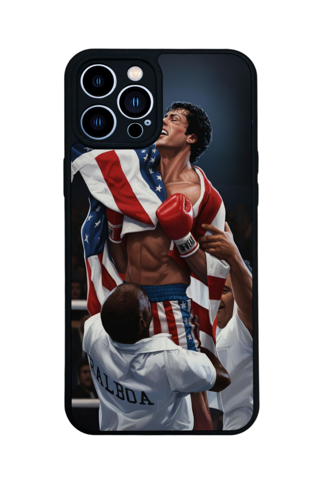 iPhone 12 Pro Max Uyumlu Rocky Tasarımlı Glossy Premium Kılıf