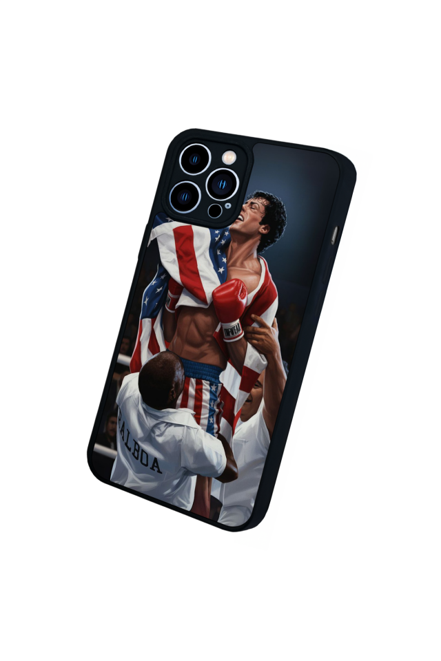 iPhone 12 Pro Max Uyumlu Rocky Tasarımlı Glossy Premium Kılıf