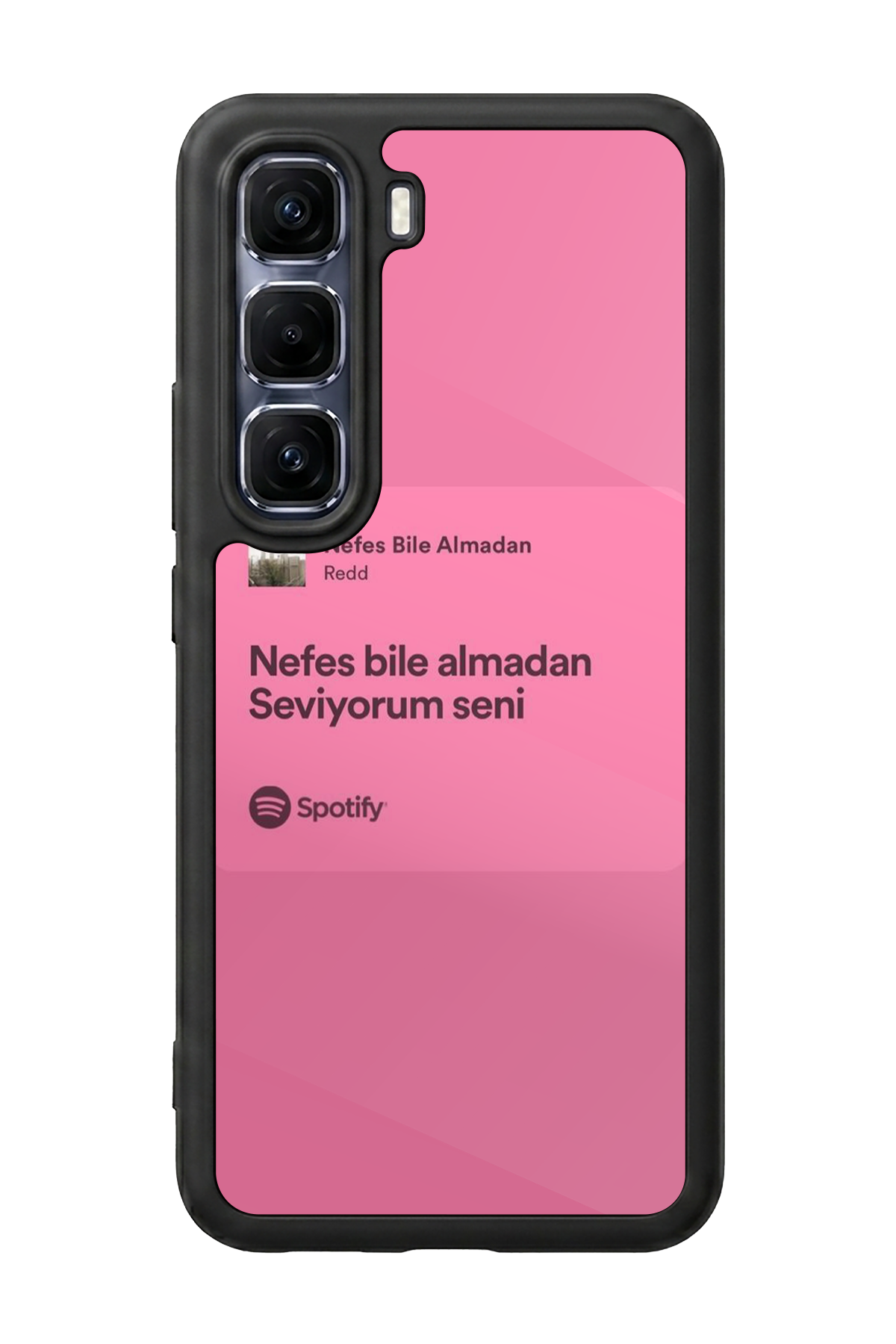 Infinix Hot 60 Pro Plus Uyumlu Sarki Sozleri Tasarımlı Glossy Premium Kılıf