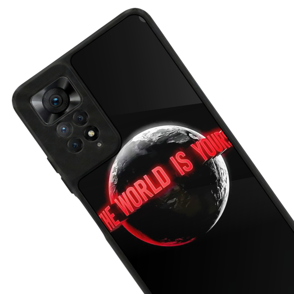 Xiaomi Redmi Note 12 Pro Uyumlu Scarface Tasarımlı Glossy Premium Kılıf
