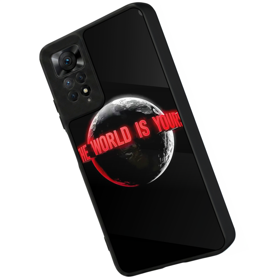 Xiaomi Redmi Note 12 Pro Uyumlu Scarface Tasarımlı Glossy Premium Kılıf