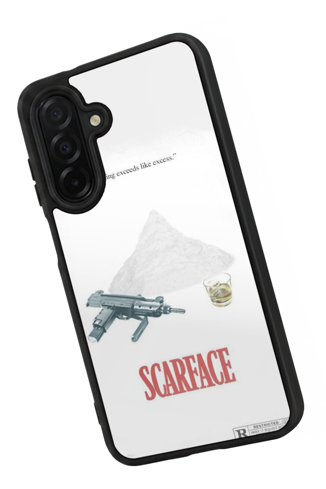 Samsung Galaxy A26 Uyumlu Scarface Tasarımlı Glossy Premium Kılıf
