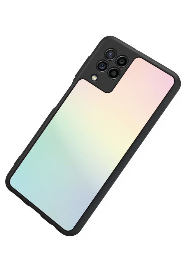 Samsung Galaxy M32 Uyumlu Soft Degrade Tasarımlı Glossy Premium Kılıf