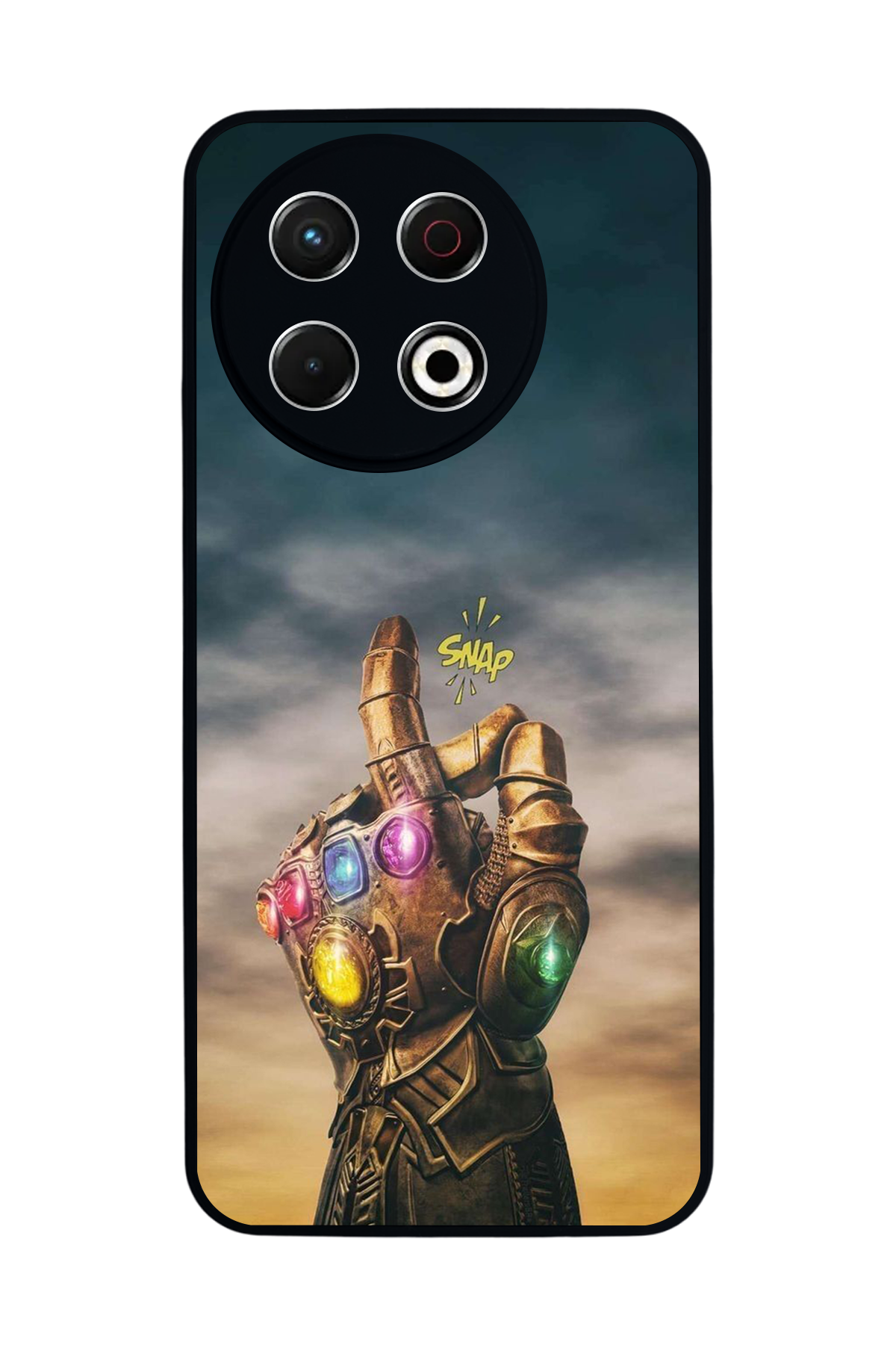 Tecno Spark 30 Pro Uyumlu Thanos Tasarımlı Glossy Premium Kılıf