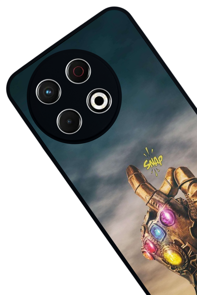 Tecno Spark 30 Pro Uyumlu Thanos Tasarımlı Glossy Premium Kılıf