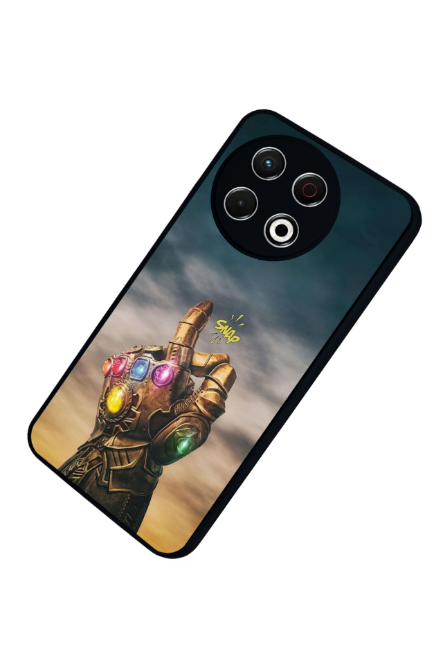 Tecno Spark 30 Pro Uyumlu Thanos Tasarımlı Glossy Premium Kılıf