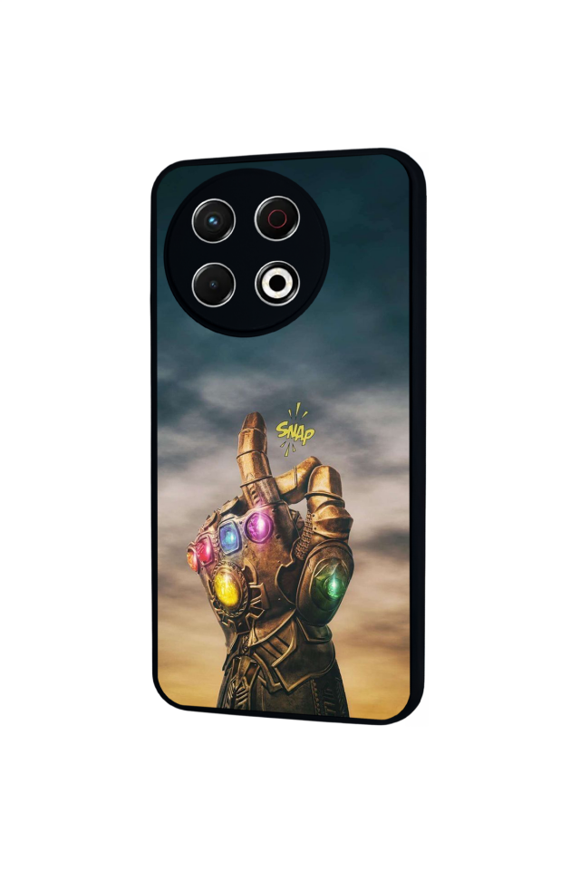 Tecno Spark 30 Pro Uyumlu Thanos Tasarımlı Glossy Premium Kılıf