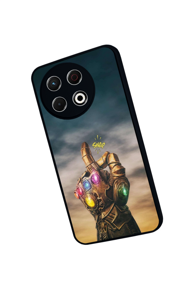 Tecno Spark 30 Pro Uyumlu Thanos Tasarımlı Glossy Premium Kılıf