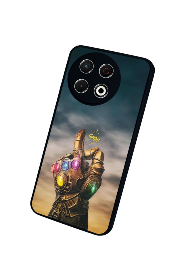 Tecno Spark 30 Pro Uyumlu Thanos Tasarımlı Glossy Premium Kılıf