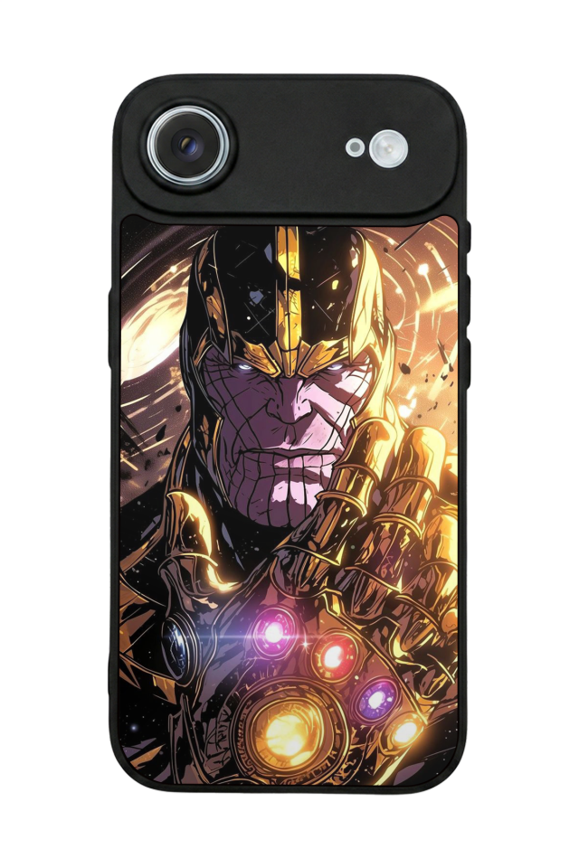 iPhone 17 Air Uyumlu Thanos Tasarımlı Glossy Premium Kılıf