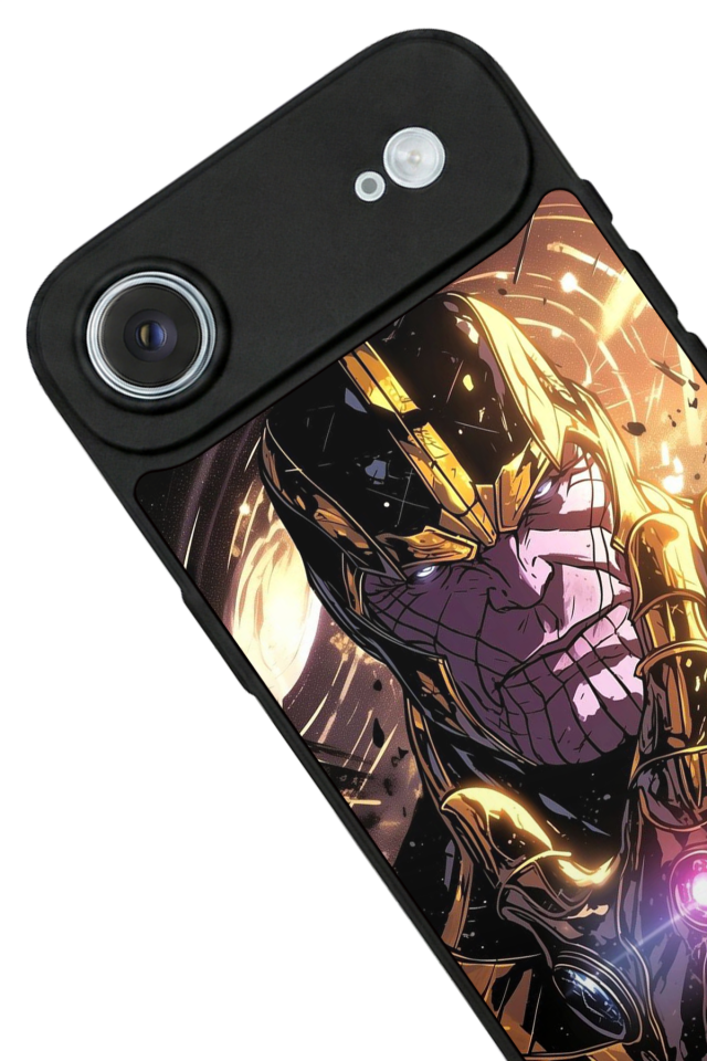 iPhone 17 Air Uyumlu Thanos Tasarımlı Glossy Premium Kılıf