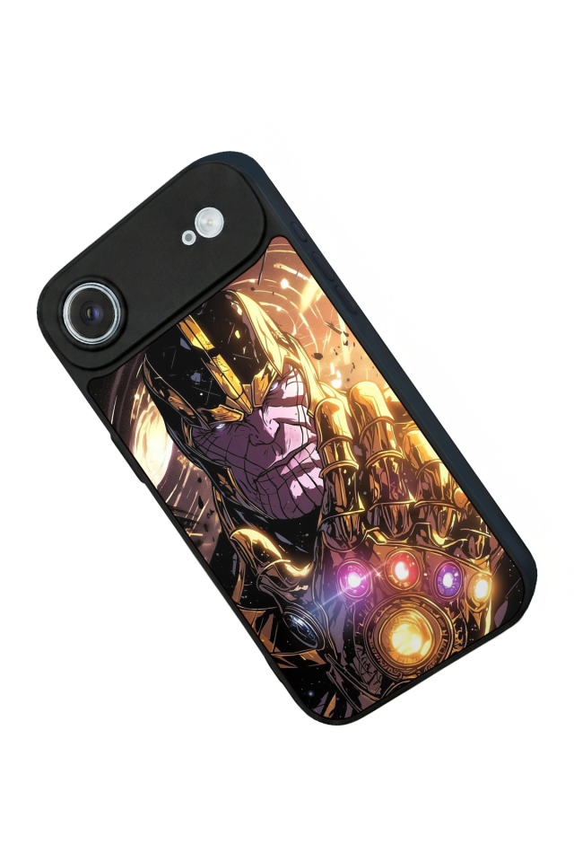 iPhone 17 Air Uyumlu Thanos Tasarımlı Glossy Premium Kılıf