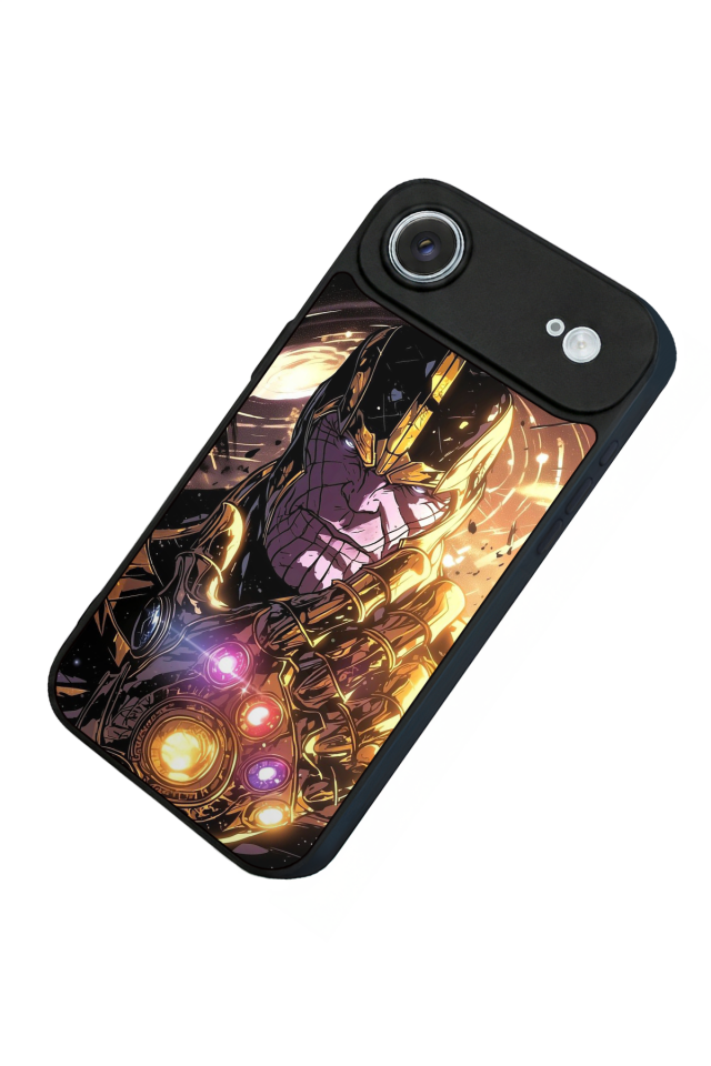 iPhone 17 Air Uyumlu Thanos Tasarımlı Glossy Premium Kılıf