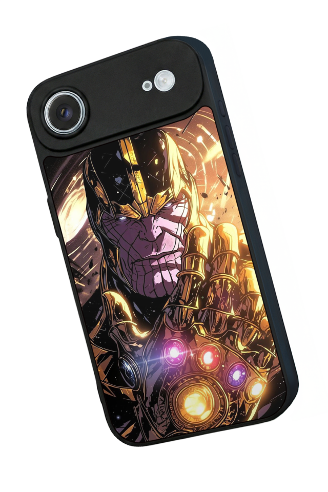 iPhone 17 Air Uyumlu Thanos Tasarımlı Glossy Premium Kılıf