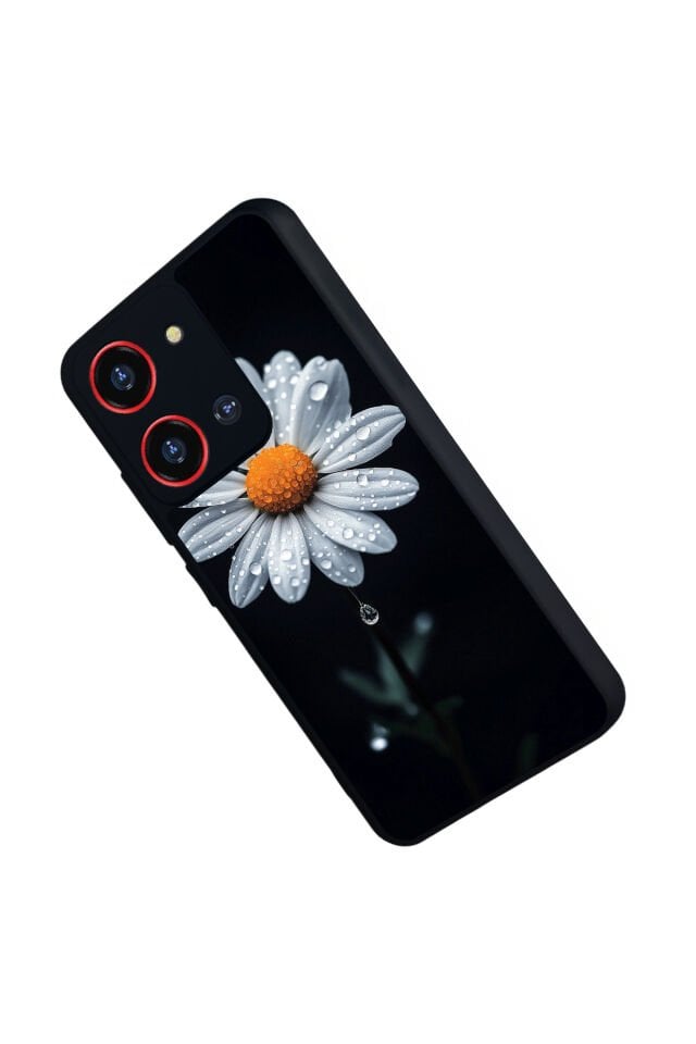 Reeder S19 Max Pro S 108MP Uyumlu Papatya Tasarımlı Glossy Premium Kılıf