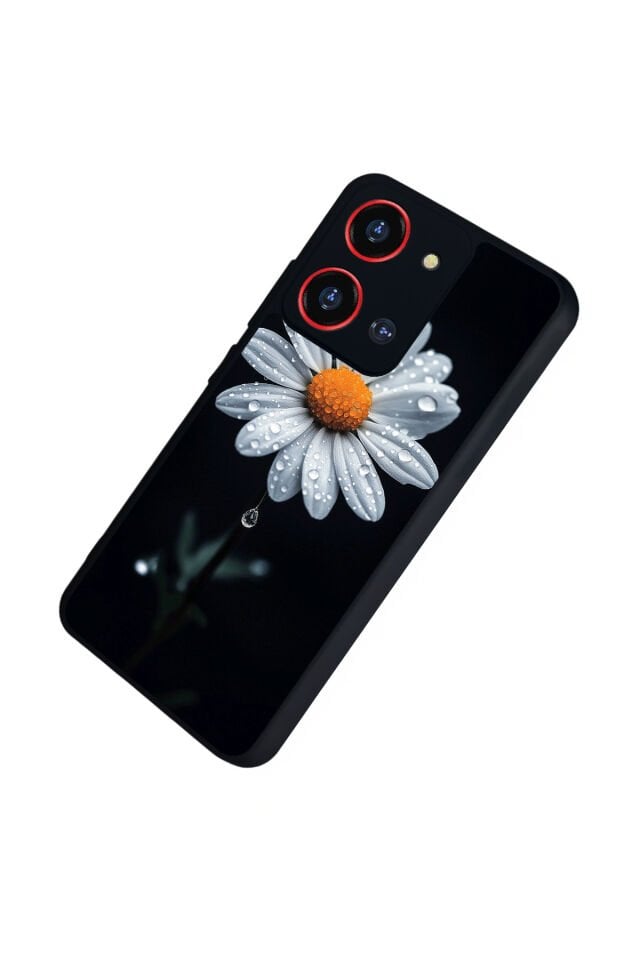 Reeder S19 Max Pro S 108MP Uyumlu Papatya Tasarımlı Glossy Premium Kılıf