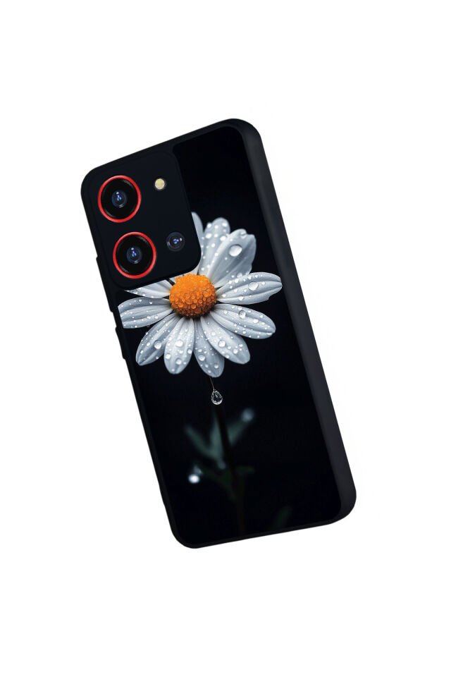 Reeder S19 Max Pro S 108MP Uyumlu Papatya Tasarımlı Glossy Premium Kılıf