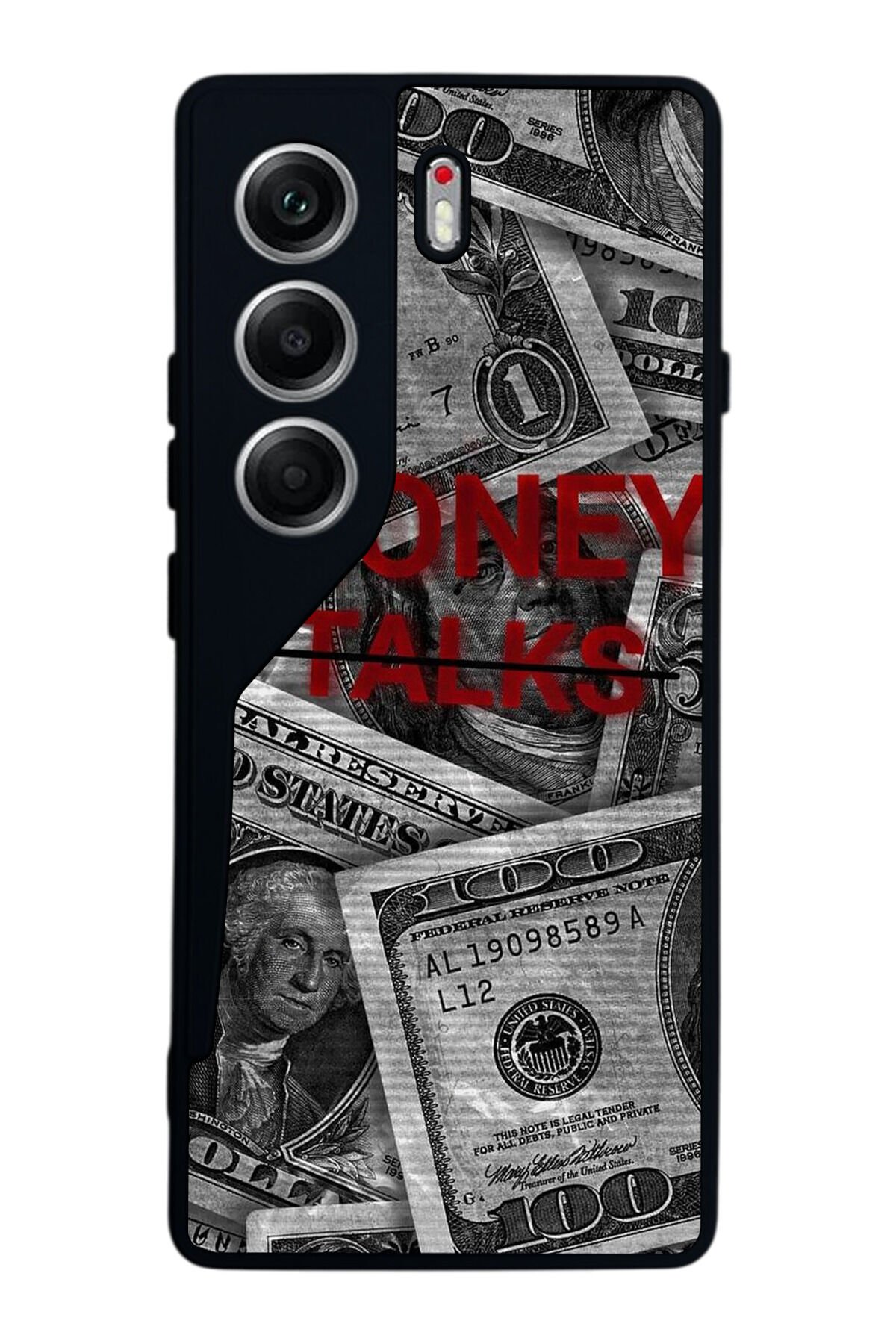 Tecno Camon 40 Uyumlu Money Para Tasarımlı Glossy Premium Kılıf