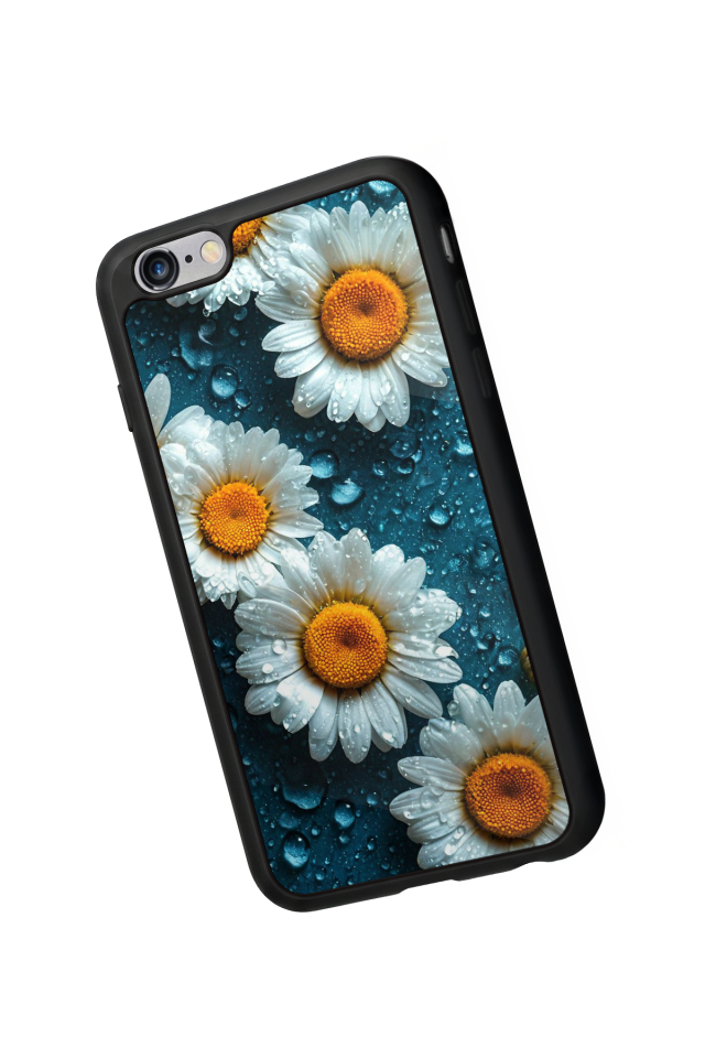 iPhone 6 Plus Uyumlu Cicek Tasarımlı Glossy Premium Kılıf