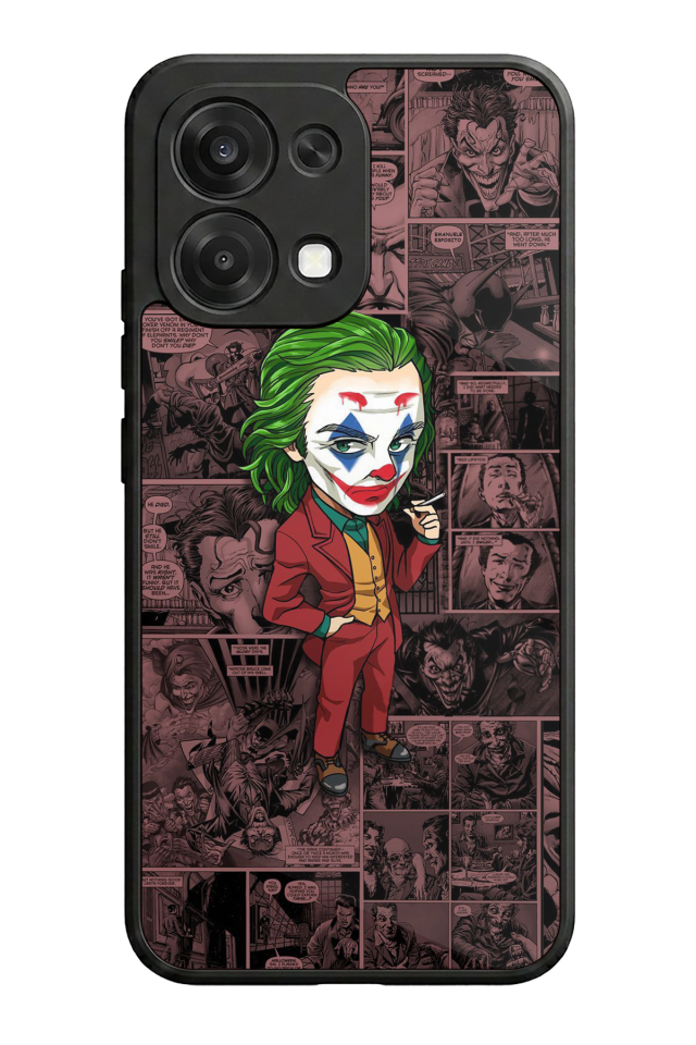 Oppo A6 Pro Uyumlu Joker Tasarımlı Glossy Premium Kılıf