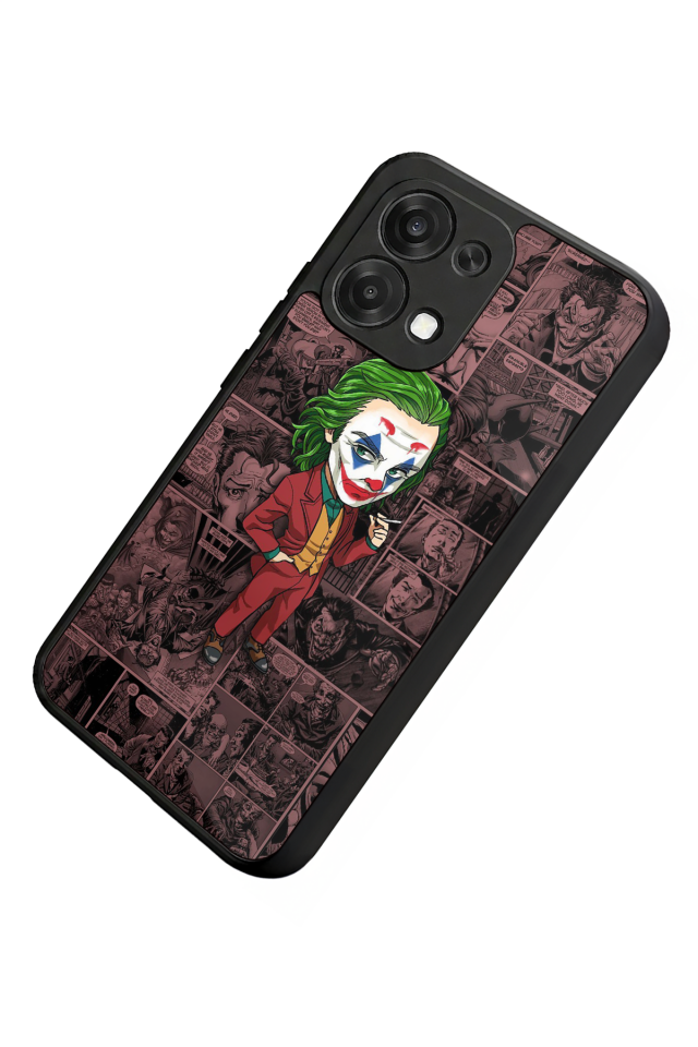 Oppo A6 Pro Uyumlu Joker Tasarımlı Glossy Premium Kılıf