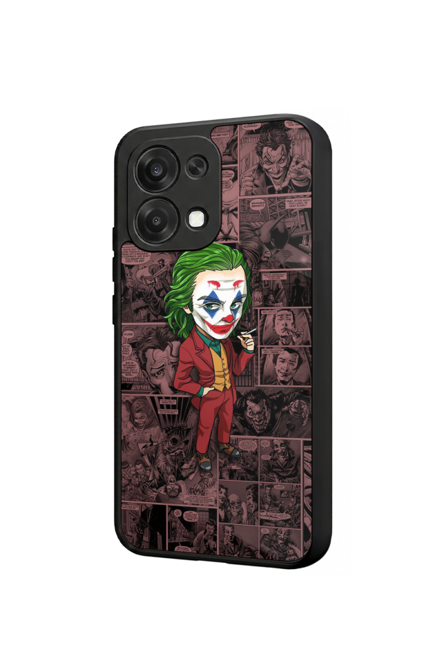 Oppo A6 Pro Uyumlu Joker Tasarımlı Glossy Premium Kılıf