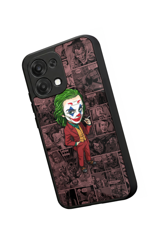 Oppo A6 Pro Uyumlu Joker Tasarımlı Glossy Premium Kılıf