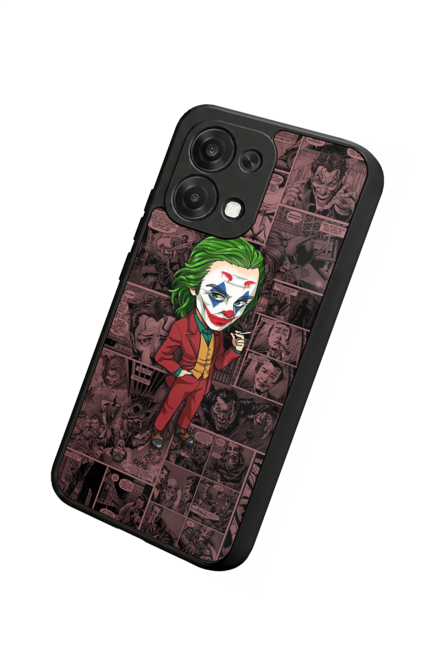 Oppo A6 Pro Uyumlu Joker Tasarımlı Glossy Premium Kılıf
