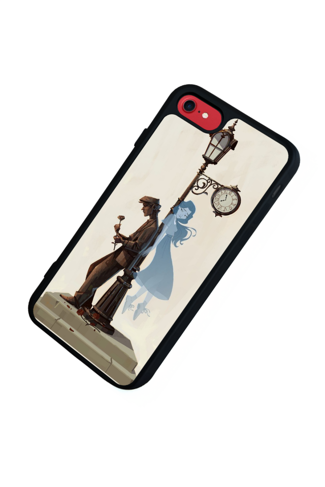 iPhone 7 Uyumlu Kalp Love Tasarımlı Glossy Premium Kılıf