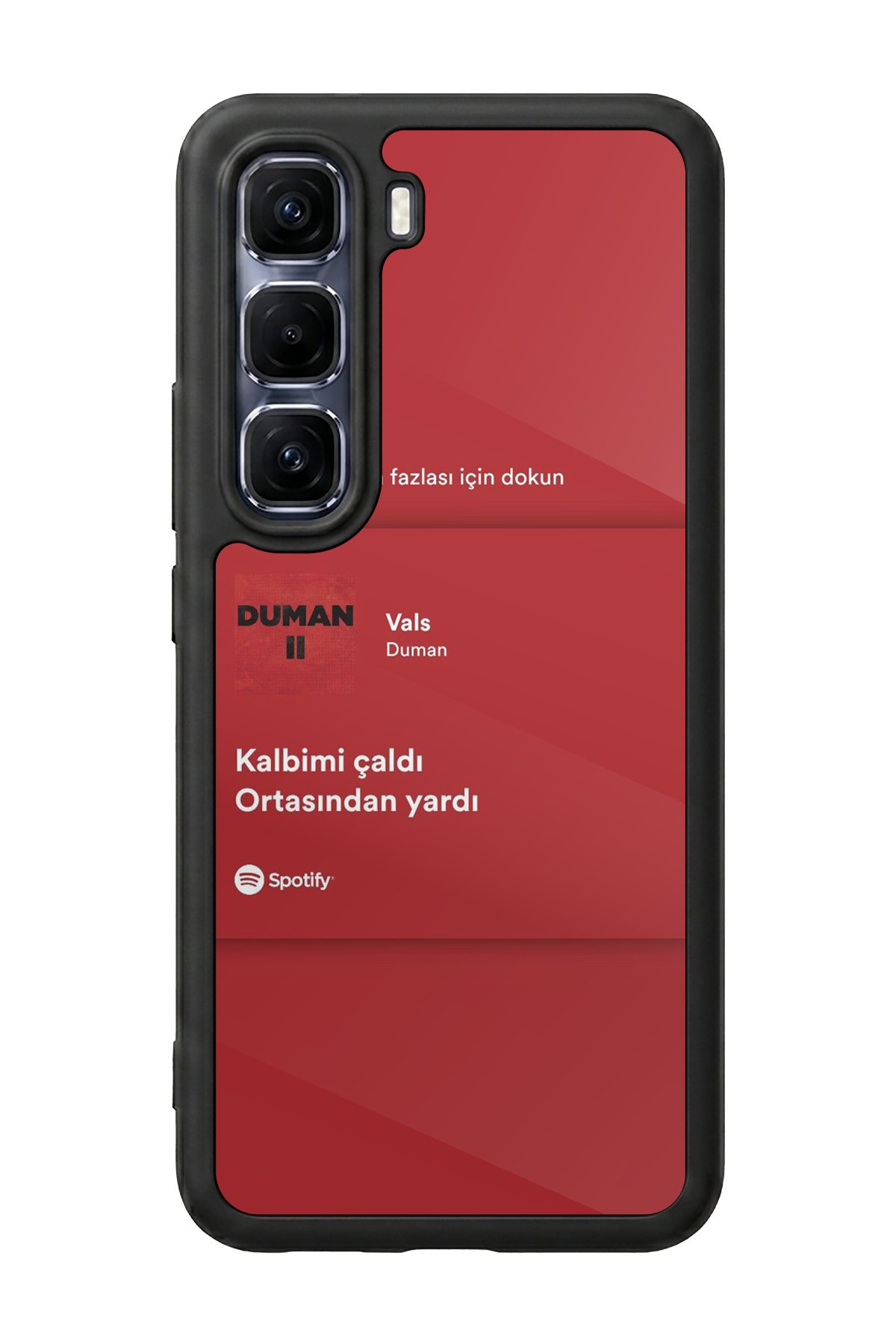 Infinix Hot 60 Pro Plus Uyumlu Sarki Sozleri Tasarımlı Glossy Premium Kılıf