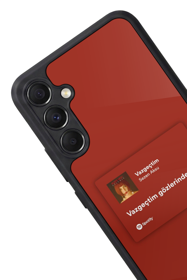 Samsung Galaxy A34 Uyumlu Sarki Sozleri Tasarımlı Glossy Premium Kılıf