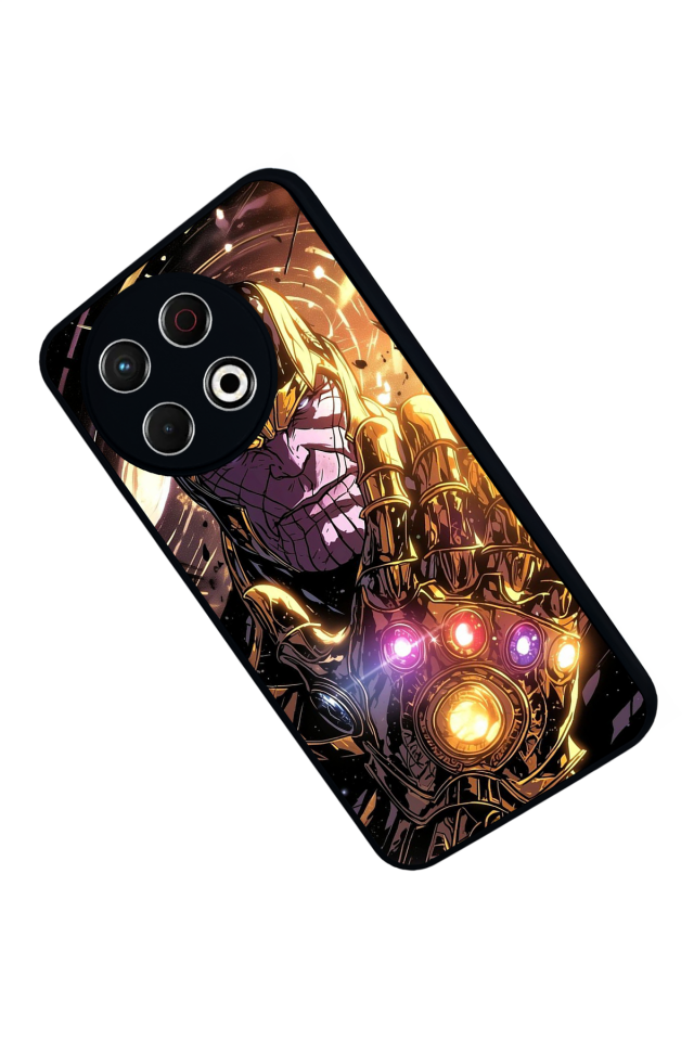 Tecno Spark 30 Pro Uyumlu Thanos Tasarımlı Glossy Premium Kılıf