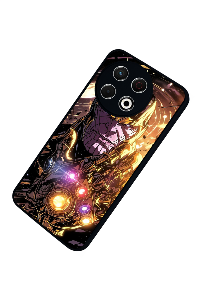 Tecno Spark 30 Pro Uyumlu Thanos Tasarımlı Glossy Premium Kılıf